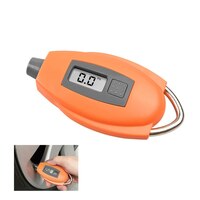 Цифровой измеритель давления в шинах для автомобиля и мотоцикла 0-150psi с аккумулятором для мужчин и женщин CE Rosh оранжевый цвет 1005003519696938