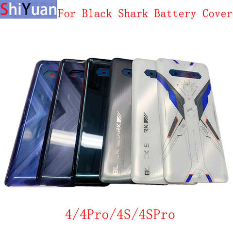 Оригинальная Крышка батарейного отсека, задняя панель, корпус, чехол для Xiaomi Black Shark 4 4 Pro 4S Pro, задняя крышка с логотипом 1005003521612690