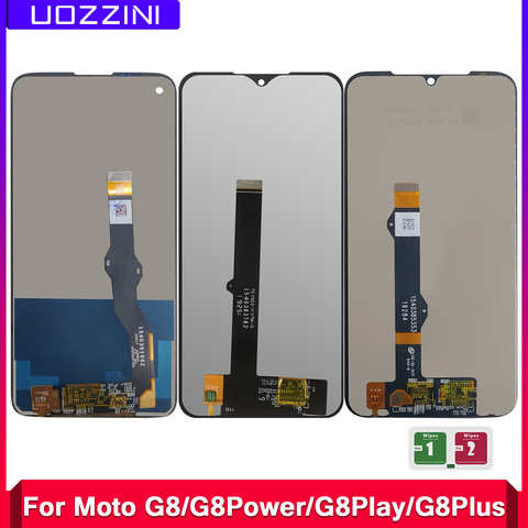 Оригинальный Новый ЖК-дисплей для Motorola Moto G8 XT2045-1/G8 Power XT2041-1/G8 Play XT2015/G8 Plus XT2019 ЖК-дисплей с сенсорным экраном 1005003540827317