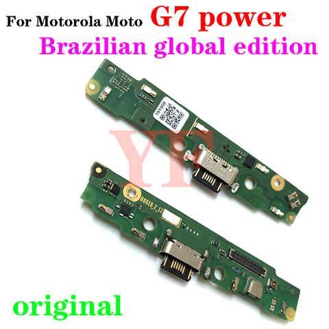 Для Motorola Moto G7 Power G6 Play G7 Play USB зарядный порт док-станция зарядное устройство штепсельная плата гибкий кабель 1005003556015723