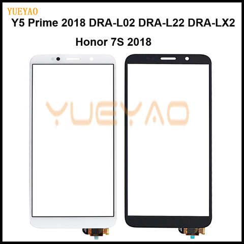 Сенсорный экран для Huawei Y5 Prime 2018 Женская фотосессия/Honor 7S 2018 дигитайзер Внешний экран стеклянный датчик объектива 1005003560418317