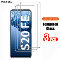 Закаленное стекло для Samsung Galaxy S20 FE 5G S22 Plus, защитная пленка для экрана телефона 9H, Защитное стекло для Galaxy S20 FE, 3 шт. 1005003563438800