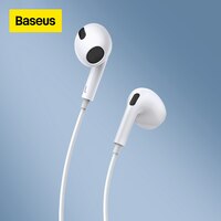 Baseus C17 Type-C наушники-вкладыши Проводная гарнитура с микрофоном для смартфона 1005003564110207