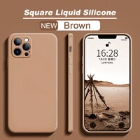 Жидкий силиконовый квадратный чехол для Huawei Honor 9 10 20 30 50 Pro Lite 8X 9X 10i V10 V20 V30, чехлы для Huawei Nova 8 SE 3 3i 5T 7i 1005003564852993
