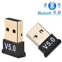 USB Bluetooth совместимый адаптер 5,0 приемник передатчика аудио Bluetooth ключ беспроводной USB адаптер для компьютера ноутбука мыши 1005003574371754