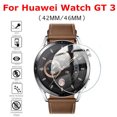 2 шт. закаленное стекло для Huawei Watch GT3 GT 3 46 мм 42 мм Защитная пленка для экрана для GT3 Pro 43 мм 46 мм Защитное стекло для умных часов 1005003576618339