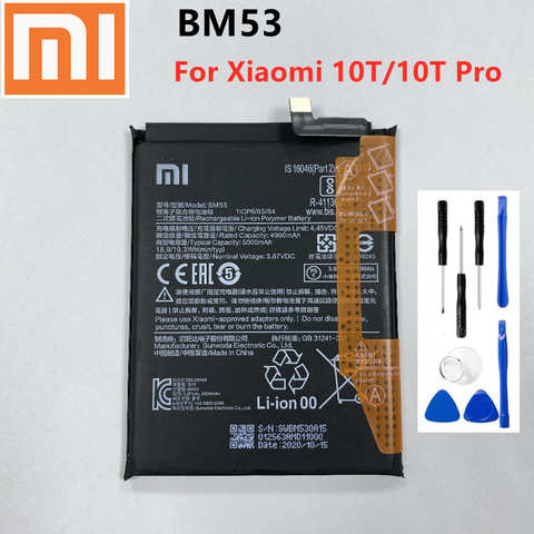 Сменный аккумулятор BM53 для Xiaomi 10T 10T Pro Mi 10T, 5000 мАч 1005003601754737