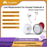 Оригинальная запасная часть для Huawei FreeBuds 4, беспроводные Bluetooth-наушники, одиночные левые и правые наушники, зарядный Чехол, аксессуары 1005003604948051