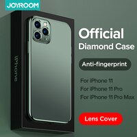 Чехол Joyroom для iPhone 11 Pro Max, заднее стекло + ТПУ ударопрочный чехол с полной защитой объектива для iPhone 11 Pro, прозрачный чехол 1005003607646043