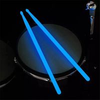 1 пара, 5 А, светящиеся барабанные палочки, нейлоновые флуоресцентные барабанные палочки, флуоресцентные Музыкальные инструменты с ярсветильник 1005003635729011