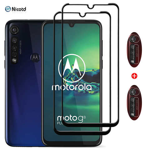 Закаленное стекло для объектива камеры Motorola Moto G8 Plus, Защита экрана для Motorola Moto G8 Play Power, 2020 полное защитное стекло 1005003642582909