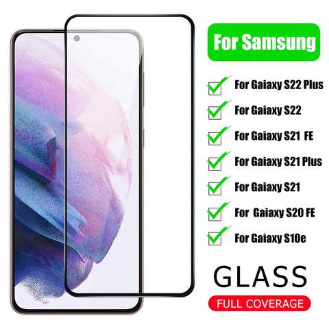 Закаленное стекло для Samsung Galaxy S22 S22 Plus S21 Plus 5G S21 S20 FE S10e, Защита экрана для Samsung S22 Plus S21FE S20, стекло 1005003649186214