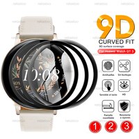 1-3 шт. 9D изогнутое мягкое волокно Защитное стекло для Huawei Hauwei Watch GT3 GT 3 42 мм 46 мм Защитная пленка для экрана смарт-часов 1005003658285677