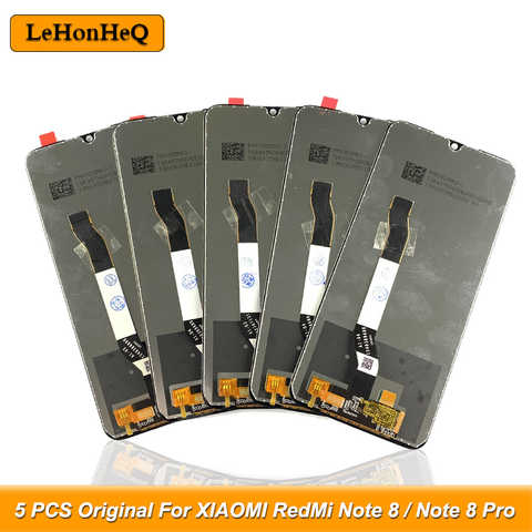 3/5/10 шт./партия, ЖК-дисплей для Xiaomi Redmi Note 8 1005003665838751