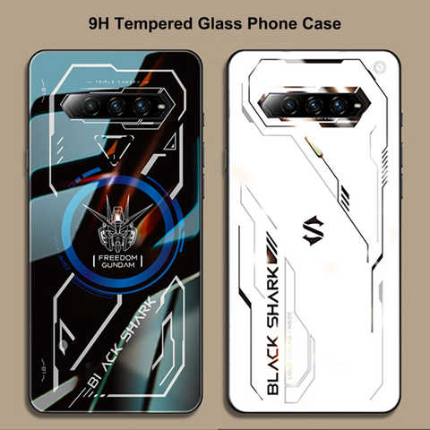 Чехол для Black Shark 4, чехол для BlackShark 4 Pro, задняя крышка из закаленного стекла для Xiaomi Black Shark 4 Pro, чехол для BlackShark 4S Pro 1005003687412329