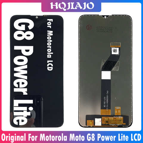 6,5 дюймовый оригинальный ЖК-дисплей для Motorola Moto G8 Power Lite, сенсорный экран, дигитайзер в сборе для G8 Power Lite, дисплей 1005003697455233