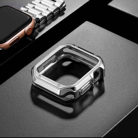 Чехол из ТПУ для Apple Watch, Чехол 45 мм, 41 мм, 44 мм, 40 мм, 42 мм, 38 мм, бампер для фоточасов серии 7, 5, 4, 3, SE, чехол 1005003706153889