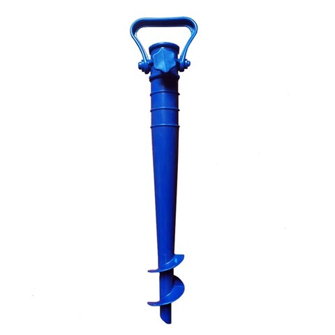 Зонт Пляжный пластиковый с регулируемым основанием, заземляющий штекер, инструмент для крепления пляжных садовых зонтов, песочный якорь, уличный зонтик для террасы с гвоздями 1005003713478828