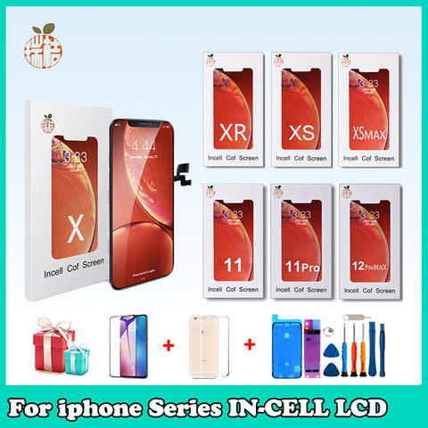 ЖК-дисплей RJ для iPhone XR X XS Max, ЖК-экран для iPhone 11 PRO, 12 Pro, mini MAX, экран без битых пикселей, качество AAA 1005003721398130