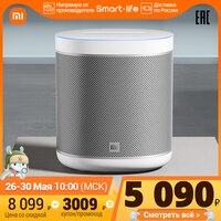 Умная колонка Mi Smart Speaker|С Марусей|Подключение по Wi-Fi и Bluetooth|Мощный динамик 12 Вт|2 микрофона и кнопки 1005003721489754