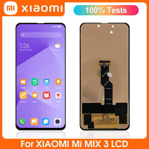 Высококачественный ЖК-дисплей для Xiaomi Mi Mix 3 с сенсорным экраном и дигитайзером в сборе для Xiaomi Mix3 M1810E5A Mix3-5G M1810E5GG 1005003721790510