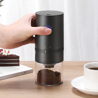 кофемолка элекрическая, автоматическая коническая Кофемолка для дома и путешествий, с зарядкой от USB мельница электрическая 1005003723926696