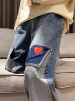 Женские свободные широкие джинсы 1005003727500000