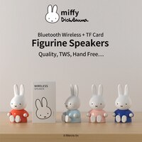 Bluetooth-динамик Miffy, фигурка, TF-карта, беспроводной динамик, супер бас, 3D цифровой звук, громкий динамик, гарнитура, микрофон для подарка 1005003737326170