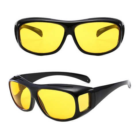 1 шт. антибликовые солнцезащитные очки ночного видения для автомобиля солнцезащитные очки для ночного вождения очки для вождения очки с УФ-защитой 1005003739604707