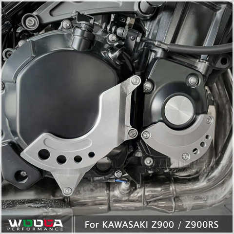 Защитная крышка двигателя для Z900 Z900RS 2018-2021, обтекатель рамы, ползунок, защитный чехол для статора для Kawasaki Z 900RS Cafe 1005003740107292