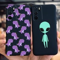 Крутой черный чехол для OPPO A16S 2021, чехол для телефона, тонкий бампер, противоударный чехол s для OPPO A16 A54 4G A 54 S A 16, мягкие силиконовые чехлы 1005003744141136