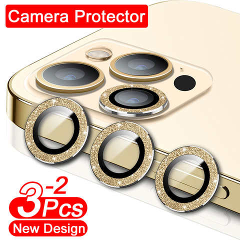 Алмазная блестящая Защитная крышка для объектива камеры для iPhone 13 12 Pro Max Mini, металлическое кольцо для объектива iPhone 11 Pro Max, защитная крышка 1005003748775219