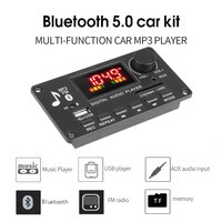 80 Вт усилитель 5-26 В Bluetooth5.0 аудио MP3 декодер плата цветной экран поддерживает запись звонков MP3 USB TF линия в FM BLUETOOTH 1005003753270191