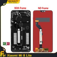 ЖК-дисплей 6,26 дюйма для Xiaomi Mi 8 Lite, ЖК-дисплей, сенсорный экран, дигитайзер в сборе, Замена для Xiaomi Mi8 Lite Mi 8X LCD 1005003776952649