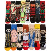 Носки мужские забавные с рисунком, модные Мультяшные аниме носки в стиле хип-хоп, высокого качества 1005003779471902