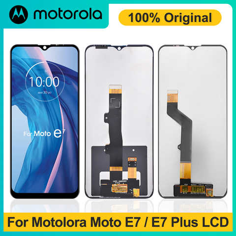 6,5 "оригинальная замена для Motorola MotoE7 ЖК-дисплей, для Moto E7 Plus XT2081-1 LCD сенсорный экран дигитайзер в сборе 1005003788410338