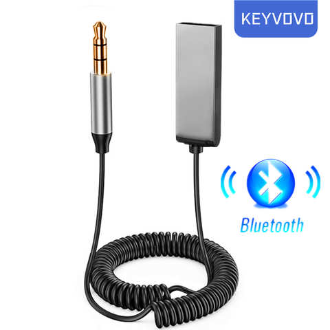 Bluetooth-адаптер Aux с USB на гнездо 3,5 мм, автомобильный аудио Aux Bluetooth 5,0, комплект громкой связи для автомобильного приемника, BT передатчик 1005003803191190