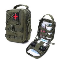 Тактическая Сумка Molle для оказания первой помощи, медицинская сумка для повседневного использования, рюкзак для выживания в стиле эмблемы, поясная сумка, Военная Сумка для кемпинга и охоты 1005003809989446