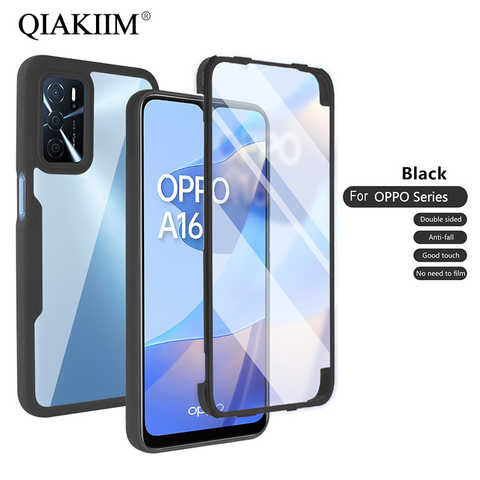 Чехол для телефона 360 для Reno5 Lite OPPO A74 A93 A54 A94 A52 A72 A92 A53 A92S A16 A55 A5 A9 A15 F19, защитная пленка для объектива камеры 1005003823001016