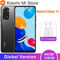 Смартфон Xiaomi Redmi Note 11, Snapdragon 680 восемь ядер, 64/128 ГБ, 33 Вт, быстрая зарядка, четыре камеры 50 МП 1005003835375079