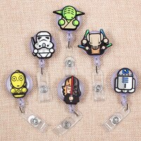 Disney мультфильм Храбрый солдат выдвижной Бейдж катушка для медсестры врача брикет офисные принадлежности для больницы карточка с именем для мальчиков и девочек 1005003844090762