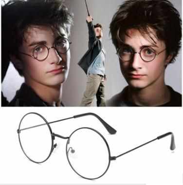 Гарри Поттер Косплей Аниме оправа круглые металлические плоские Ретро художественные очки для взрослых детей подарок одежда реквизит для мужчин женщин наряд 1005003888179180