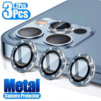 Алмазный Блеск для защиты объектива камеры для iPhone 13 12 14 Pro Max Mini металлическое кольцо для объектива Стекло на iPhone 11 Pro Защитная крышка 1005003891666310