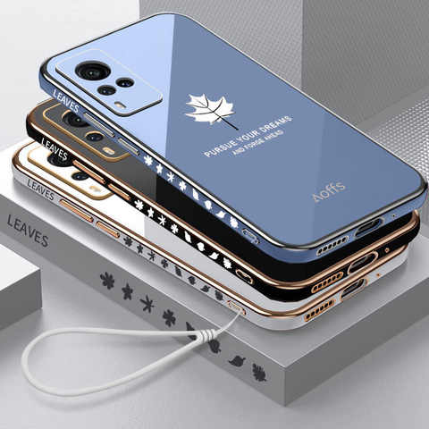 Роскошный чехол для телефона Honor 50 Lite 60 pro с принтом в виде кленовых листьев, противоударный чехол для Honor 50 lite Huawei Nova 8i 7i 9, чехлы 1005003906271662