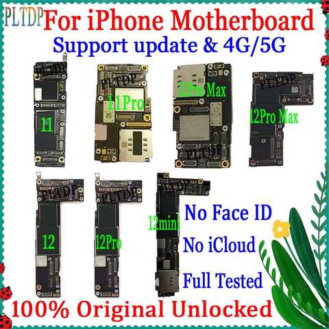 Материнская плата для iPhone 13 Pro Max 12 Pro Max, поддержка обновления и LTE 4G, оригинальная разблокированная логическая плата icloud, работает хорошо 1005003907241177