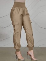 Женский комбинезон для работы OL, повседневные однотонные брюки ZANZEA, винтажные брюки-карандаш с эластичным поясом, модные праздничные Панталоны Палаццо с репой, 2023 1005003908692177
