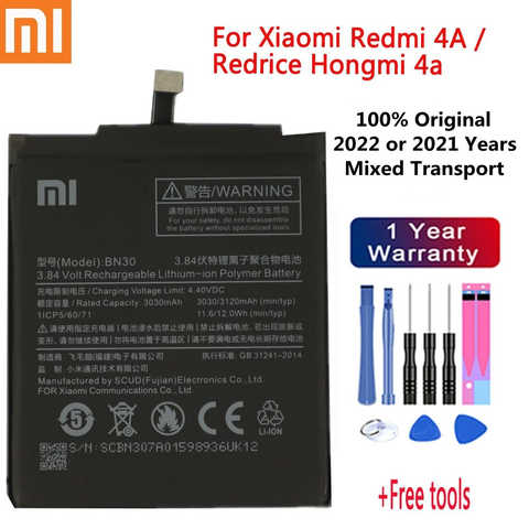Оригинальный аккумулятор Xiaomi Mi Redmi Note 4 4A 4X 5 5A 5X 6 7 8 8T 9 9S 9T 10 10S 10X K30 Pro Lite Mix POCO X3 M3 F1 F2 Pro Mix 2 3 1005003909579459