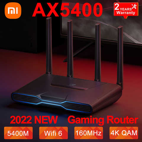 2022 новый игровой роутер Xiaomi Redmi AX5400 5400Mbs 4K WiFi6 VPN 512MB Qualcomm Chip Mesh 2,5G сетевой ретранслятор усилитель сигнала 1005003913968759