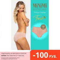 Трусы слипы женские MiNiMi FRESH MF222 Slip с высокой посадкой и широким поясом 1005003919185293