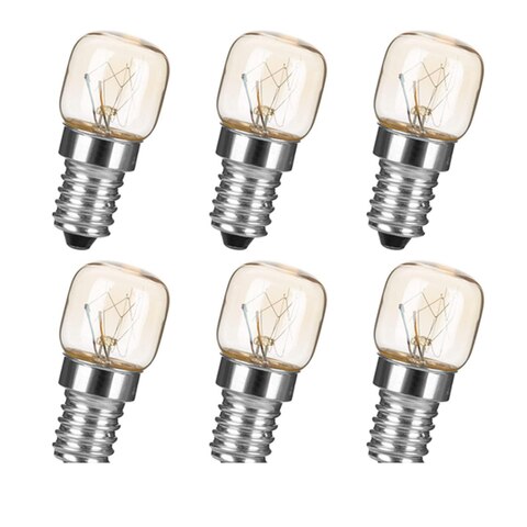6 шт./упаковка, маленькие лампы накаливания E12 E14 T22 с закручивающейся крышкой, лампы накаливания для гималайских соляных камней, восковых ламп Scentsy, 120 В, 220 В, 15 Вт светильник 1005003924734848